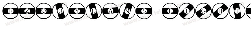 FZQuYuanS Light字体转换